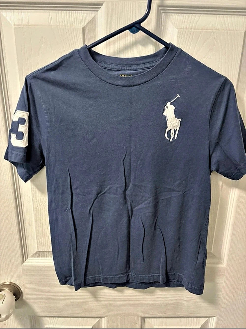 Polo Ralph Lauren Boys Big Pony Cotton Jersey T-Shirt Medium
